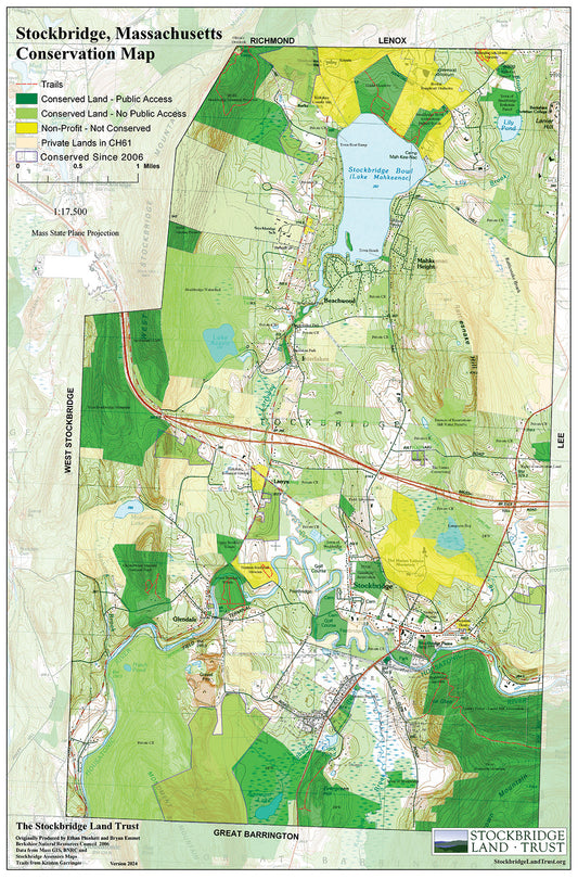 2024 Stockbridge Conservation Map